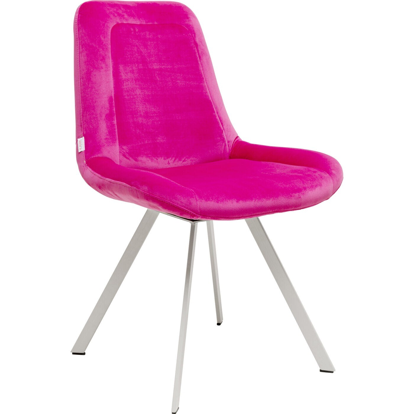 Chaise pivotante Baron rose Kare Design