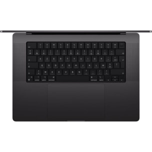 Ordinateur Apple MACBOOK Pro 16" Puce M4 Max CPU 14 / GPU 32 coeurs Mémoire RAM 36Go Stockage 1To SSD XDR Noir sidéral