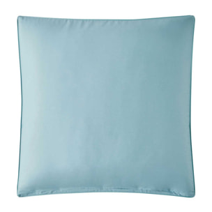 Taie d'oreiller en percale de coton, SOUS L'OCÉAN, Bleu clair