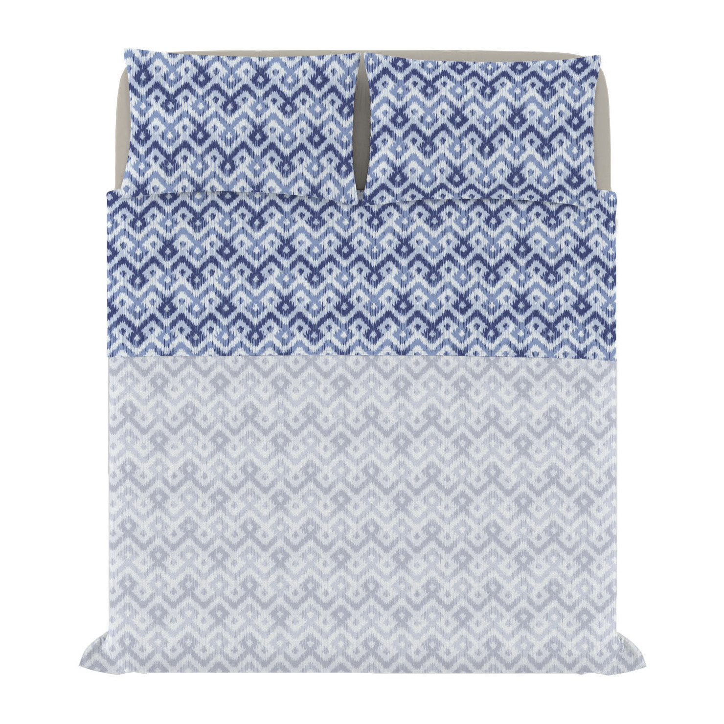 COMPLETO LETTO FANTASY, 100% Microfibra - ROMBI