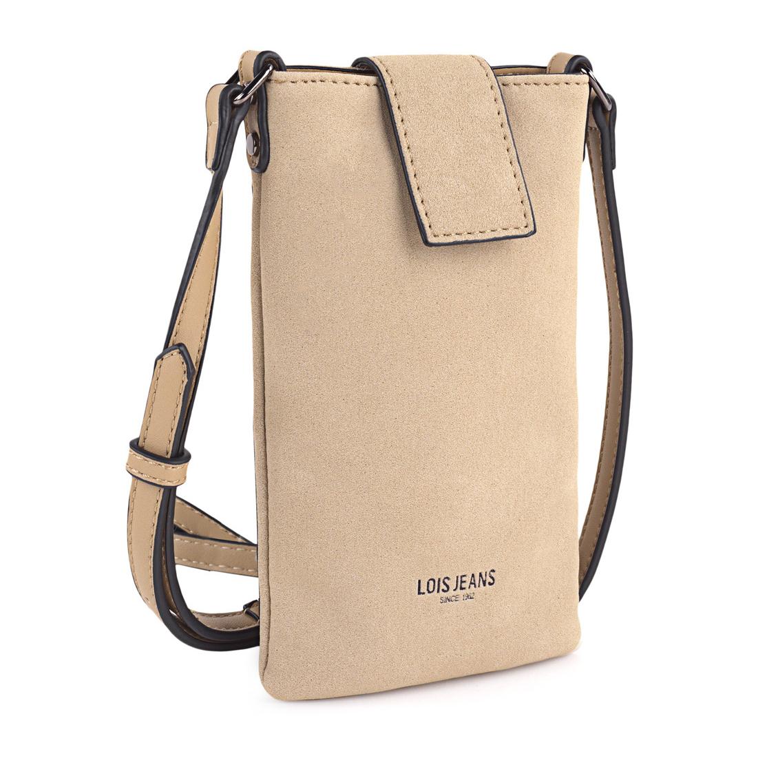 Mini Bolso Bandolera Lois Maryland Beige