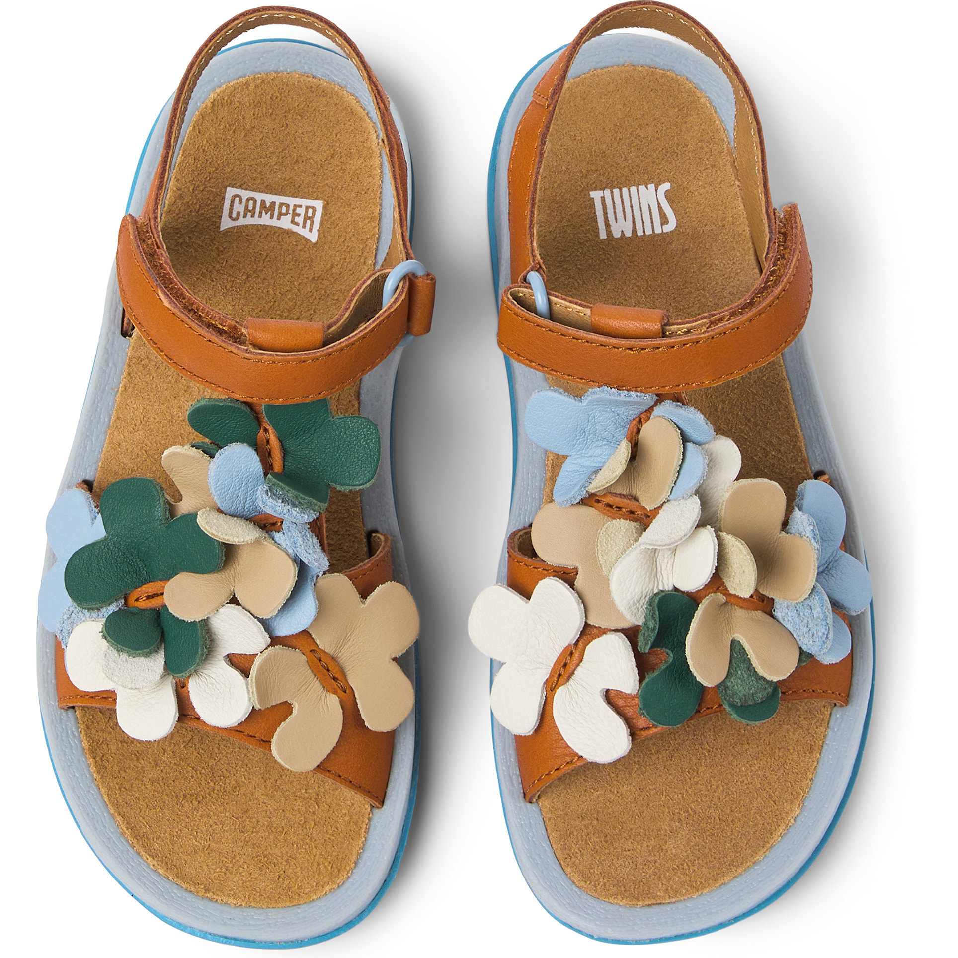 Sandalias - CAMPER Bicho - Marron - Cuero liso