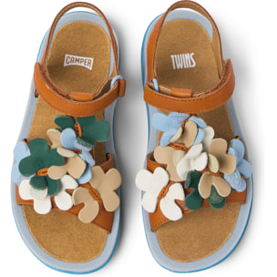 Sandalias - CAMPER Bicho - Marron - Cuero liso