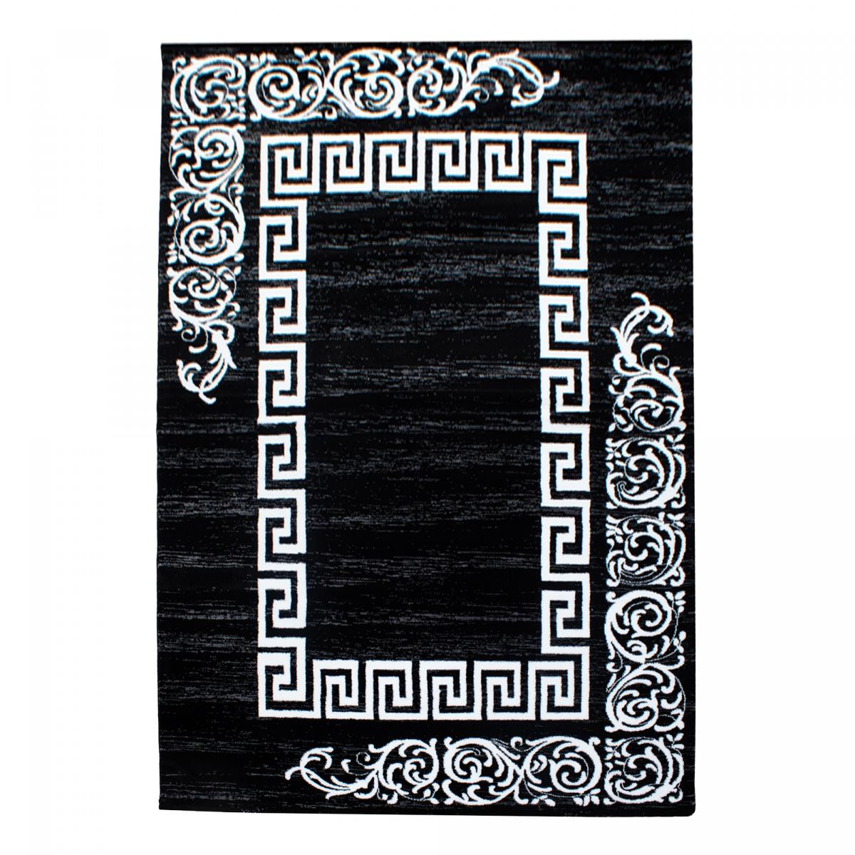 Tapis de couloir tissé motif baroque PEDU