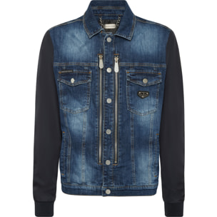 PHILIPP PLEIN Denim Jacket COLLEGE