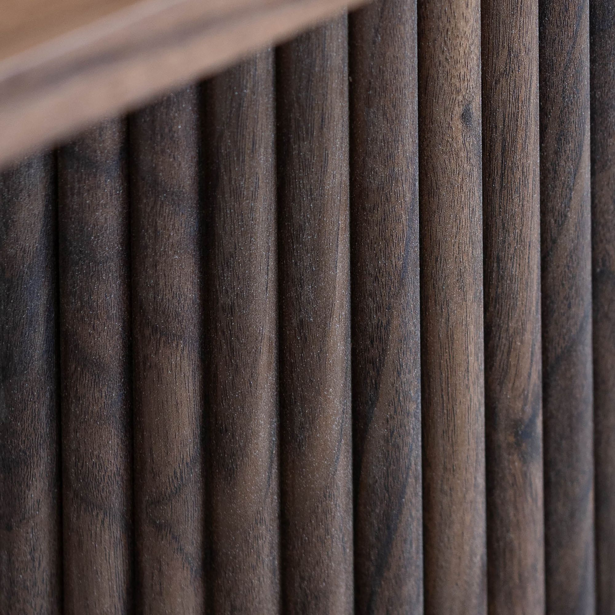 Table basse en bois foncé 110cm SIERRA