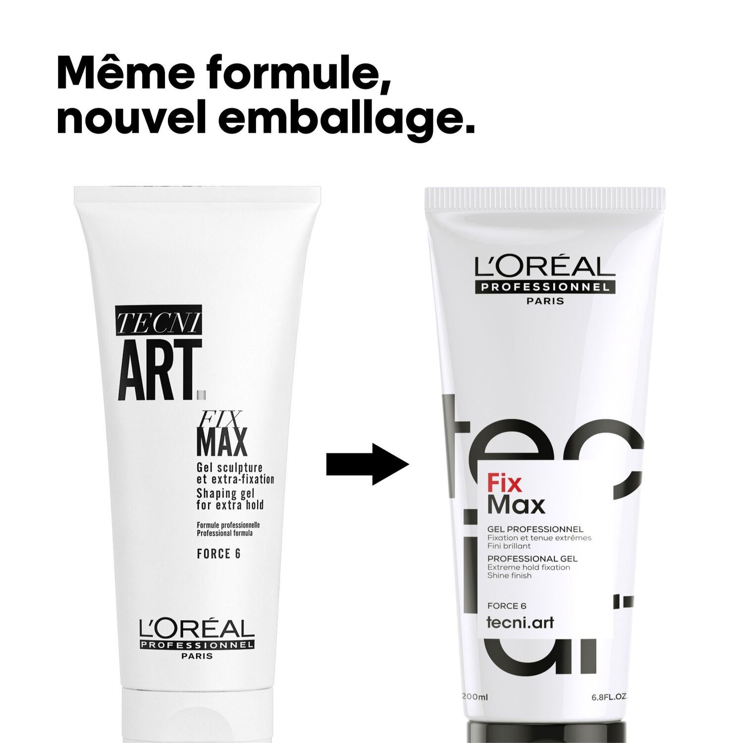 Tecni.art Fix Max - Gel Sculptant Tenue Extrême 200 ml