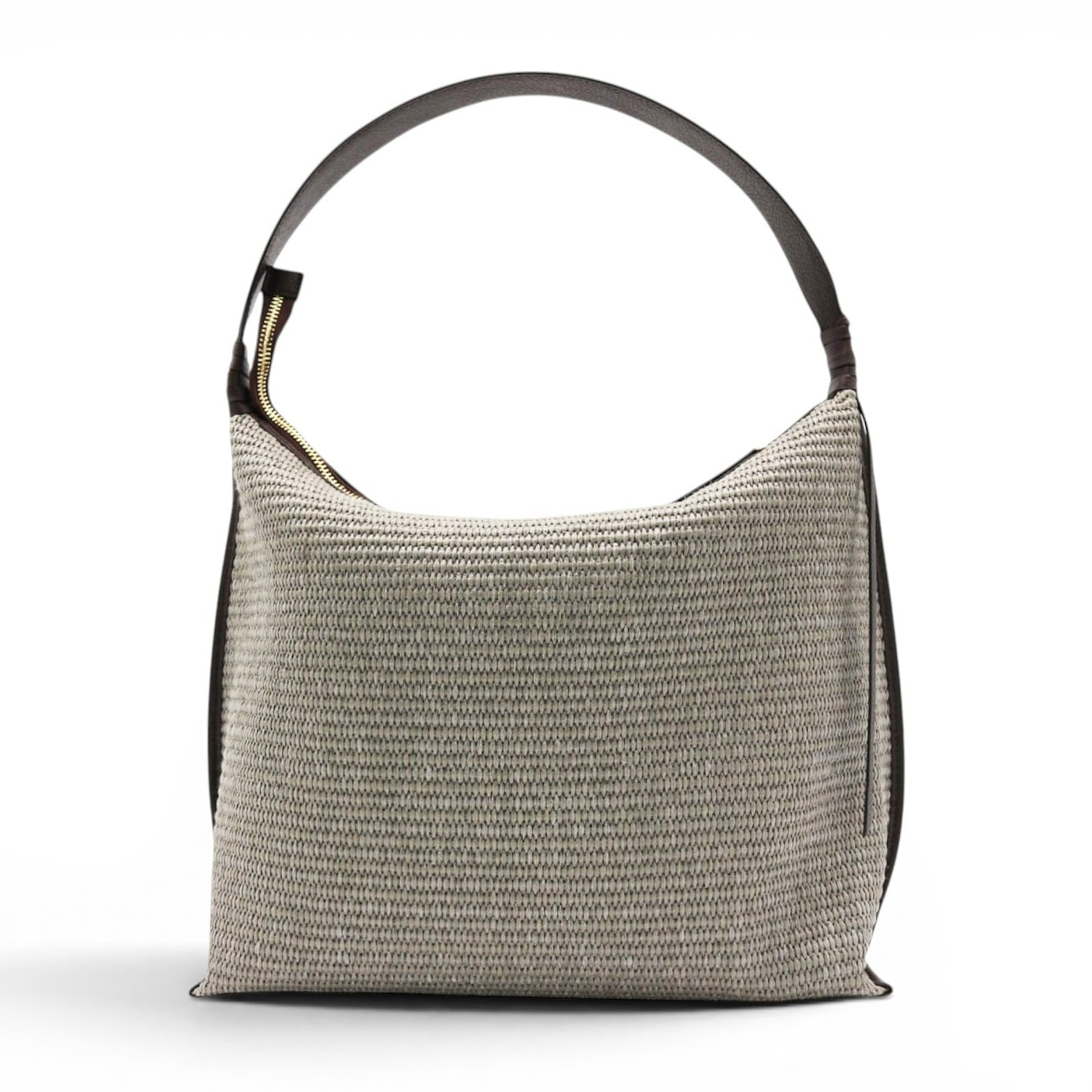 Borsa a spalla Cheval Firenze Laila S/S Testa di Moro (Rafia Greige)