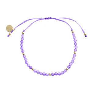 Pulsera Tuali acabado oro amarillo 18k