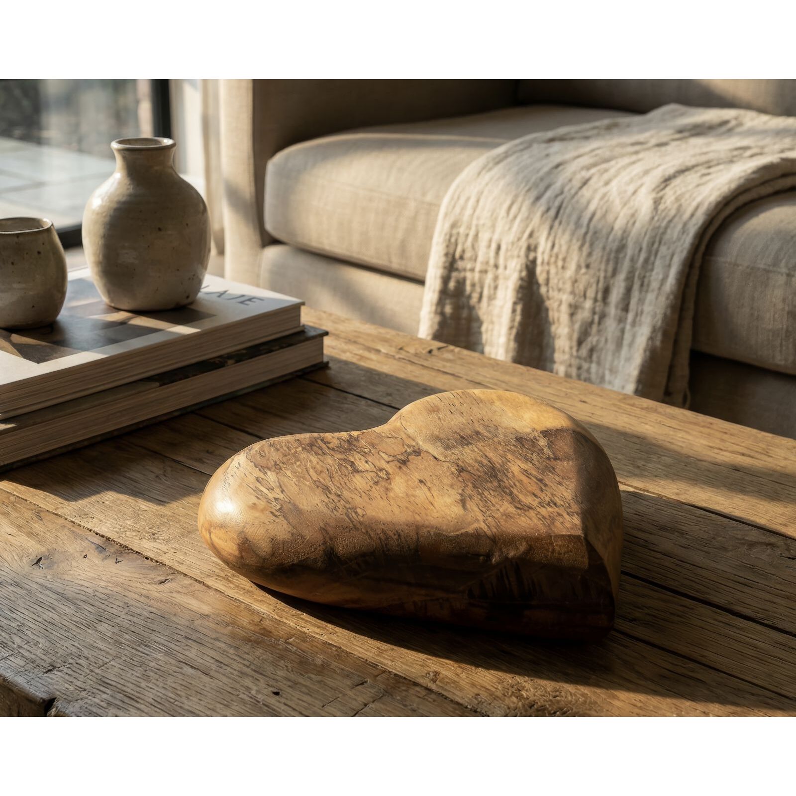 DECORAZIONE HAK IN TEAK RIC. CM16X14X4,5 (PEZZI UNICI - NON RIP. IN SERIE)