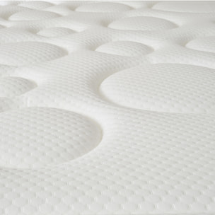 Matelas Mémoire de Forme Suprême, Mousse Haute Densité & Hyper Soft, 24 cm, Accueil Tonique, Soutien Ferme