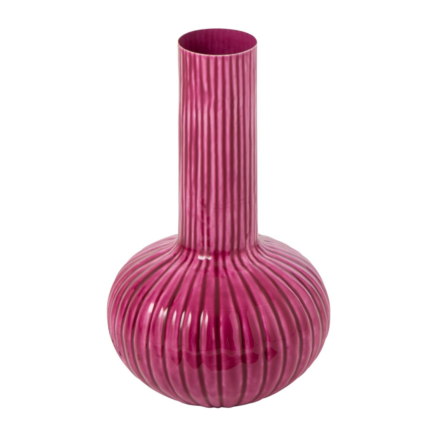 J-Line vase - fer - fuchsia - small