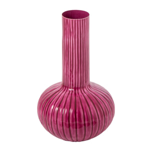 J-Line vase - fer - fuchsia - small