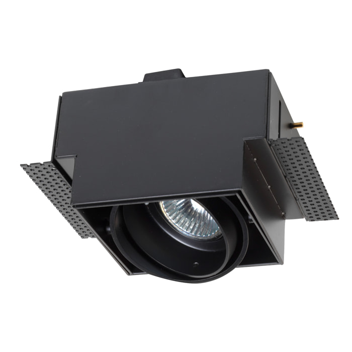 LEDS C4 Downlight Multidir One LED 107Mm Trimless 8W 58.1º Negro IP23