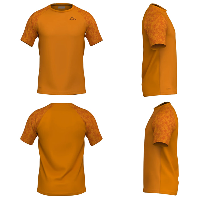 T-Shirts & Top Kappa Uomo Logo Gasty Arancione