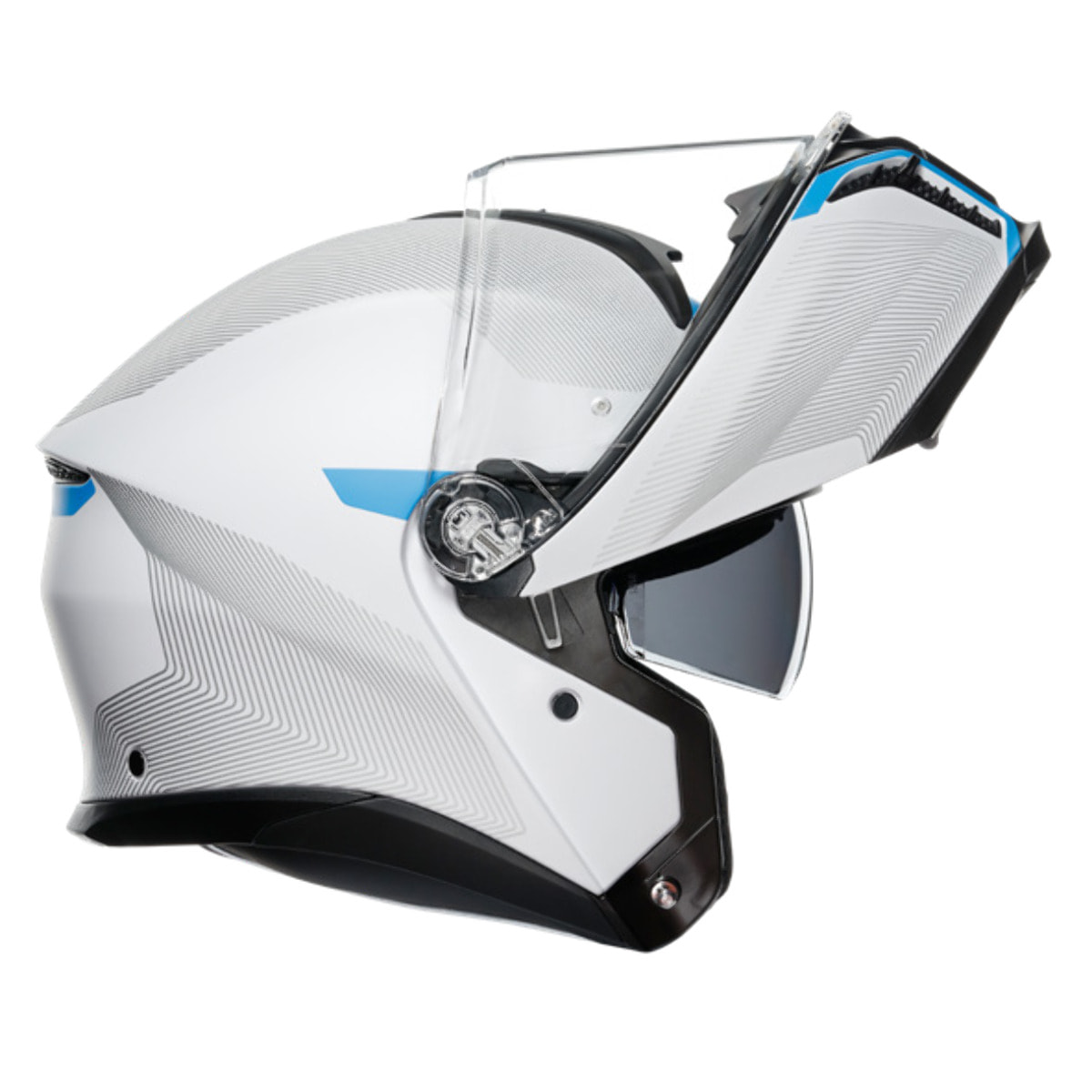 CASCO TOURMODULAR E2206 MULTI MPLK FREQUENCY LIGHT GREY/BLUE  AGV
