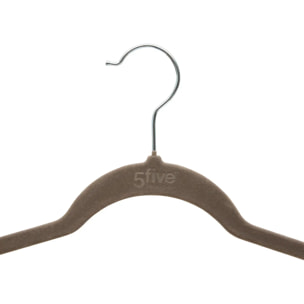 Lot de 20 cintres velours Hang'Up L.45cm