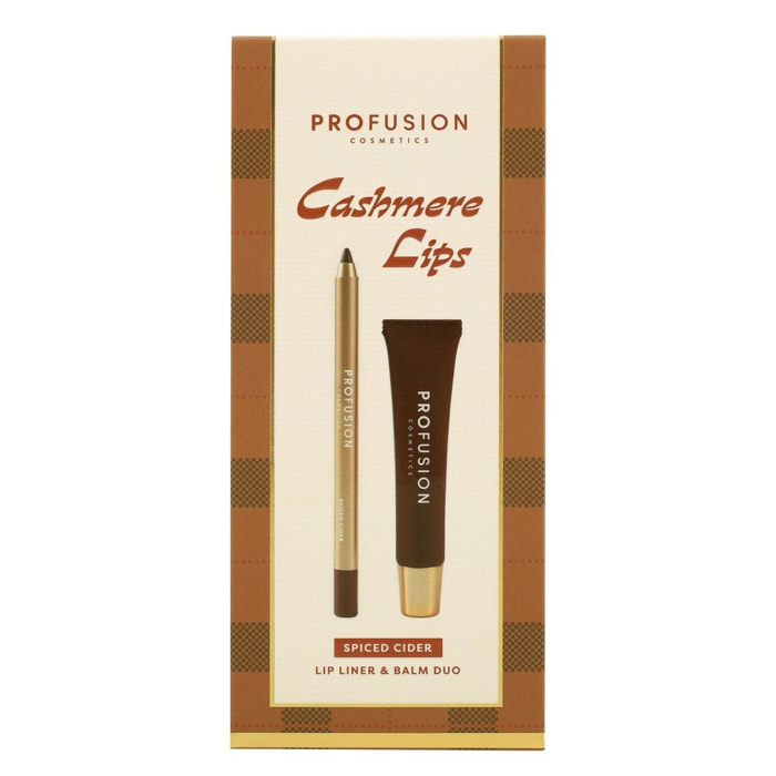 Cashmere Lips - Coffret Spiced Cider Crayon et Gloss