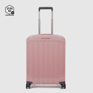 Piquadro Trolley cabina ryanair 4 ruote in policarbonato