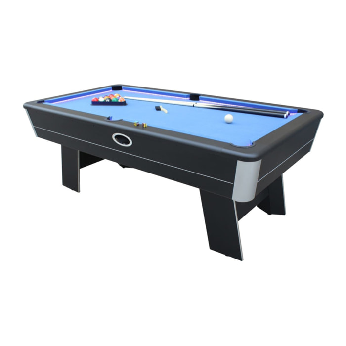 Billard américain avec LED et accessoires inclus RENO