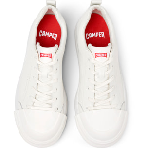 Zapatillas - CAMPER Junction Runner - Blanco - Cuero liso