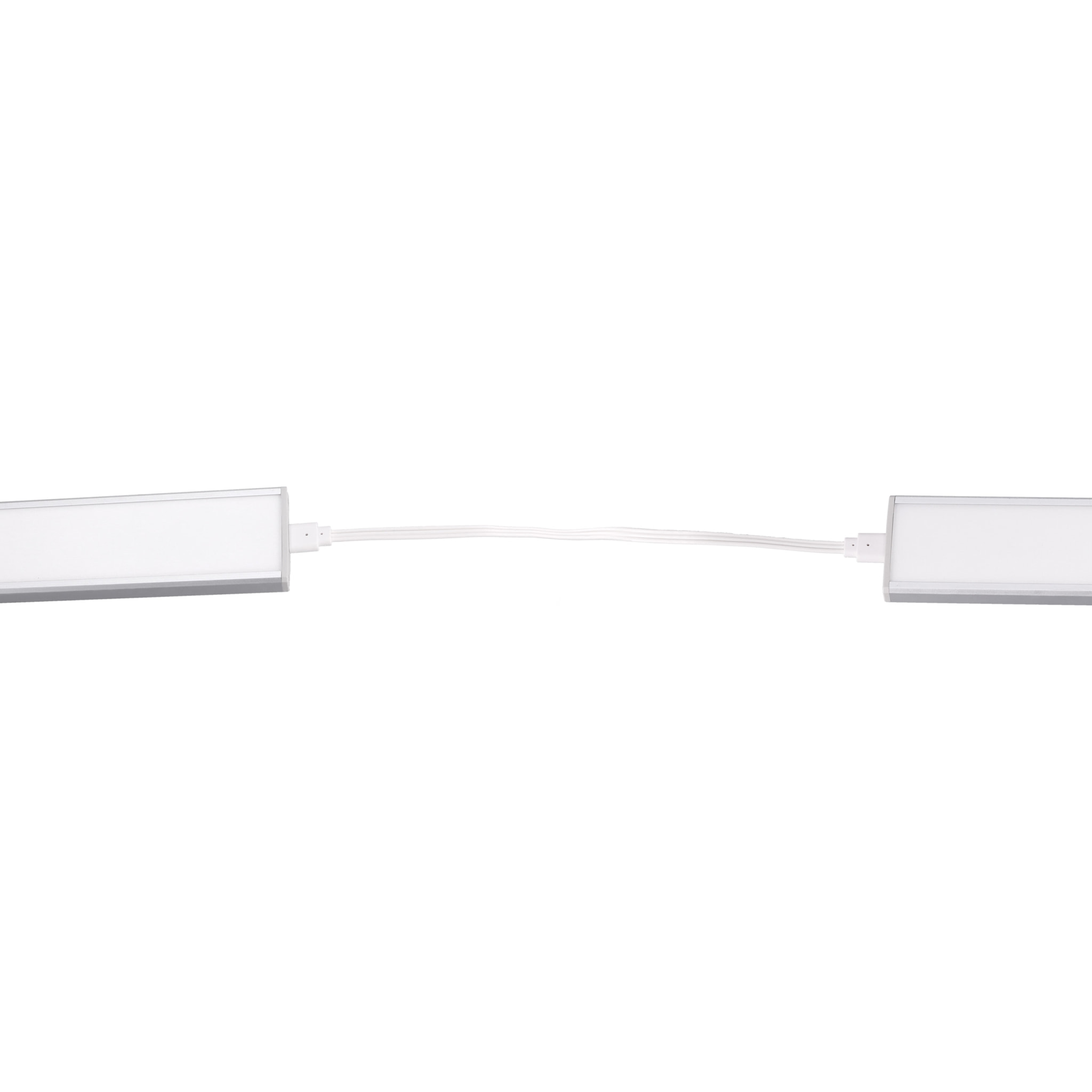 Forlight Sistema Lineal LED 300mm Aluminio Opal - Iluminación Eficiente y Moderna para el Hogar, Tecnología LED 4000K, Diseño Duradero en Aluminio y Policarbonato