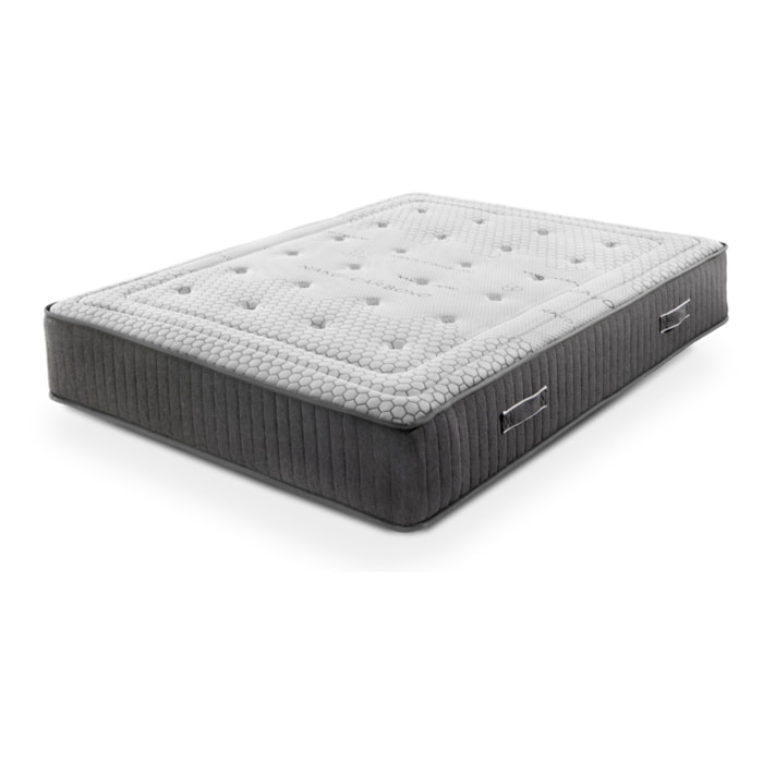 Colchon Muelles Ensacados Mandala Gran Hotel|30 cm | Efecto Relax | Certificados Sanitized y Oeko-Tex