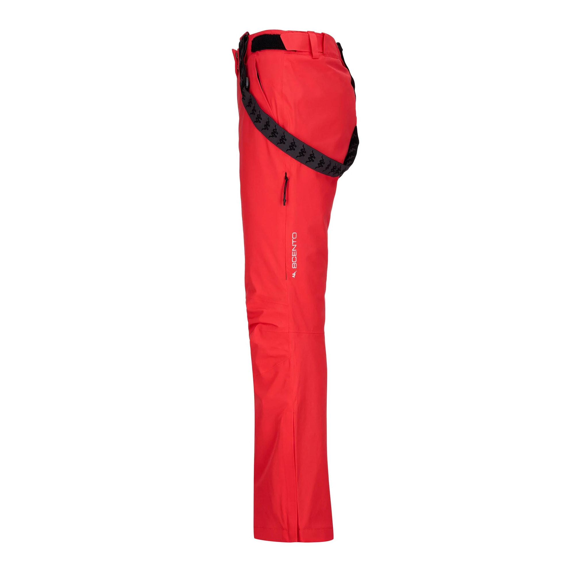 Kappa - Pantaloni Donna Rosso - 8Cento 834