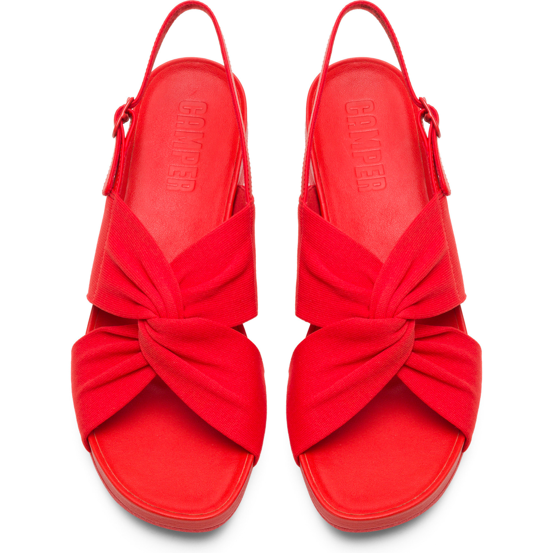 CAMPER Minikaah - Sandali Donna Rosso