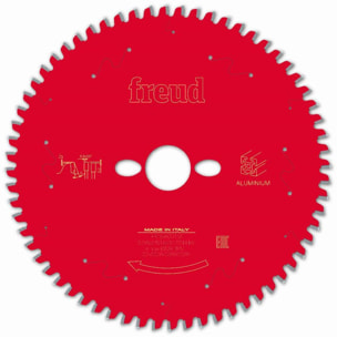 Lame pour scie circulaire portative FREUD - Ø216 2,5/1,8 AL30 Z64 TP -5° - F03FS09821