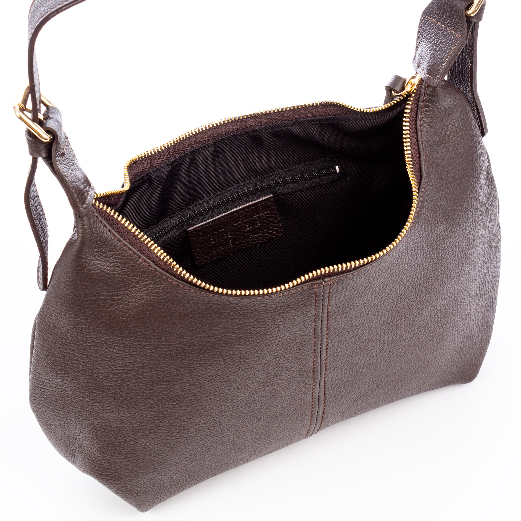 Aulla bolso de hombro mujer. Piel auténtica Dollaro.