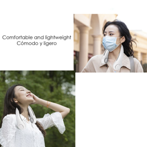 Mini ventilatore FA12 senza pale portatile, per il collo.