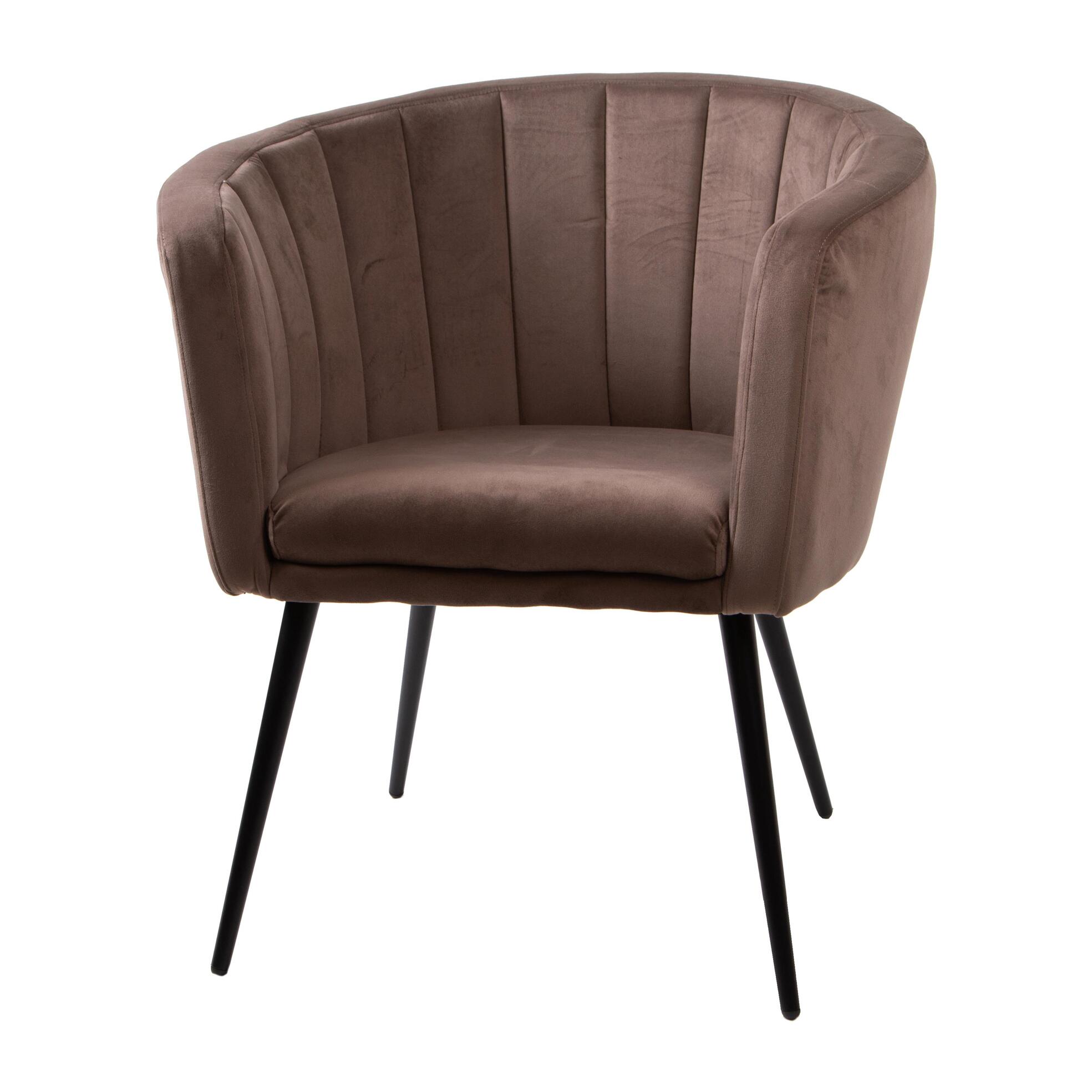 Poltrona velvet - 60xH73x67cm - Pezzi 1 - Bianchi Dino SpA