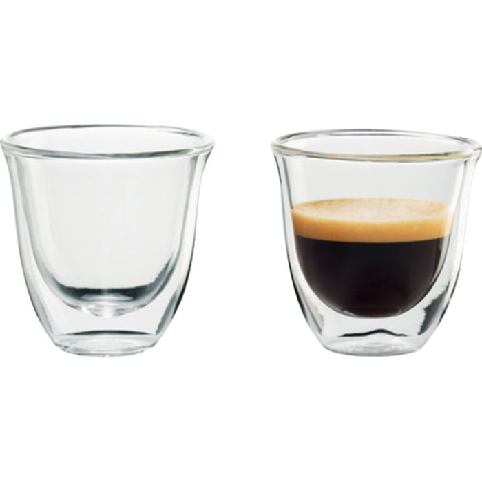 Tasse DELONGHI expresso double paroi lot 2 x 60ml