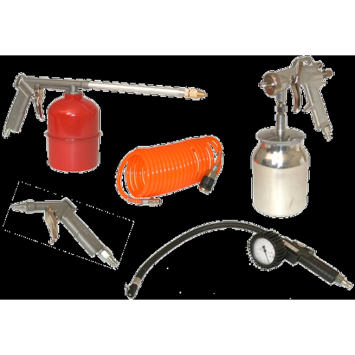 Kit découverte accessoires air LACME pistolet + soufflette + gonfleur - 325000
