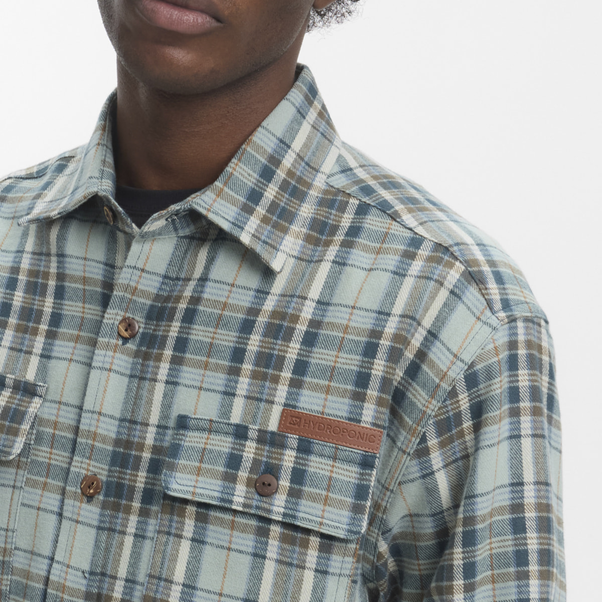 Camisa franela manga larga Hydroponic