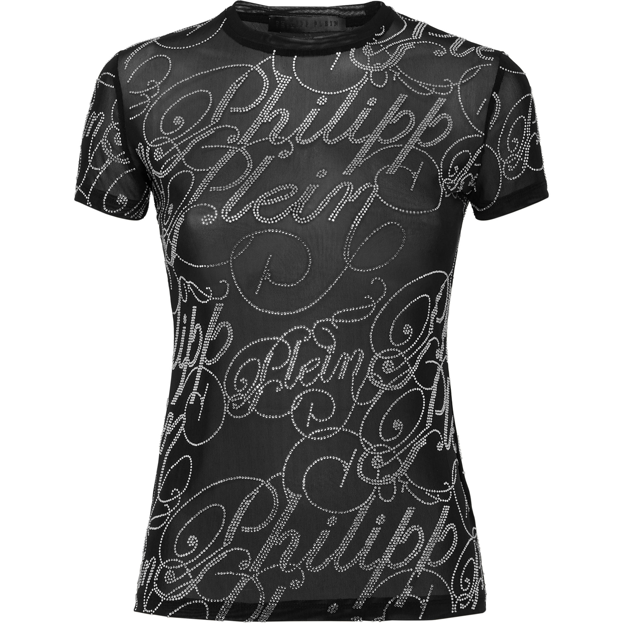 PHILIPP PLEIN Camiseta de corte slim SIGNATURE
