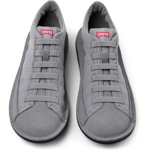 Zapatillas - CAMPER Beetle - Gris - Tejido natural