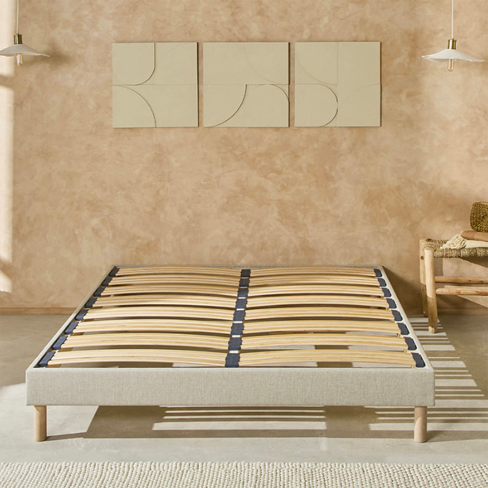 Sommier en Kit Lino | Beige