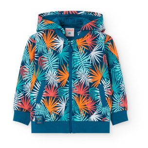 Veste en molleton imprimée  -BCI