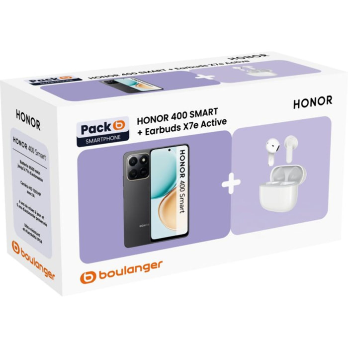 Smartphone HONOR Pack 400 Smart + Buds X7E