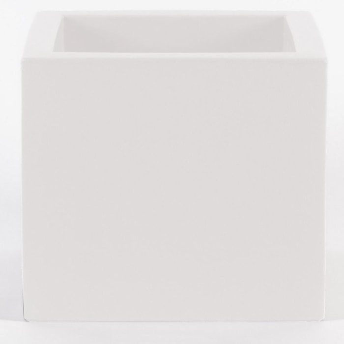 Tomasucci Vaso per esterno/interno KUBO 50 WHITE - NEW GARDEN bianco