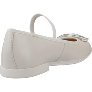 Zapatos Niña de la marca GEOX  modelo JR PLIE BLANCO