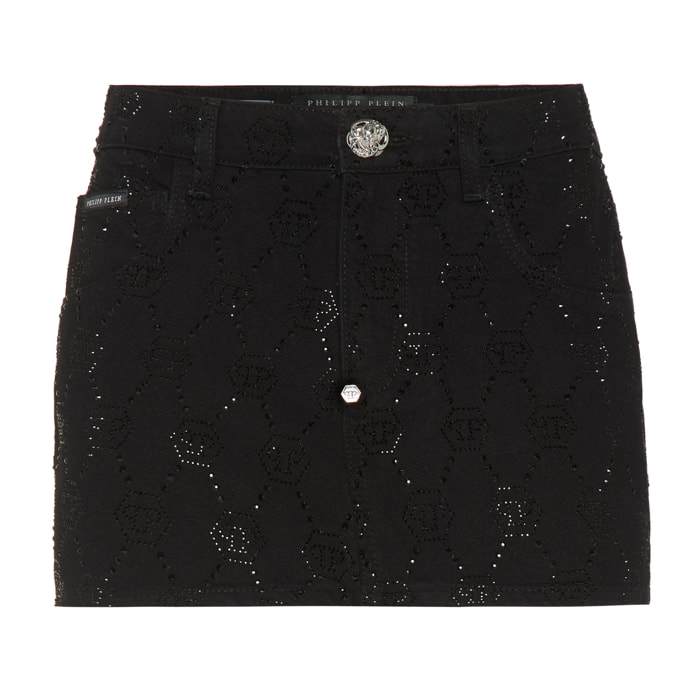 PHILIPP PLEIN Mini Skirt MONOGRAM