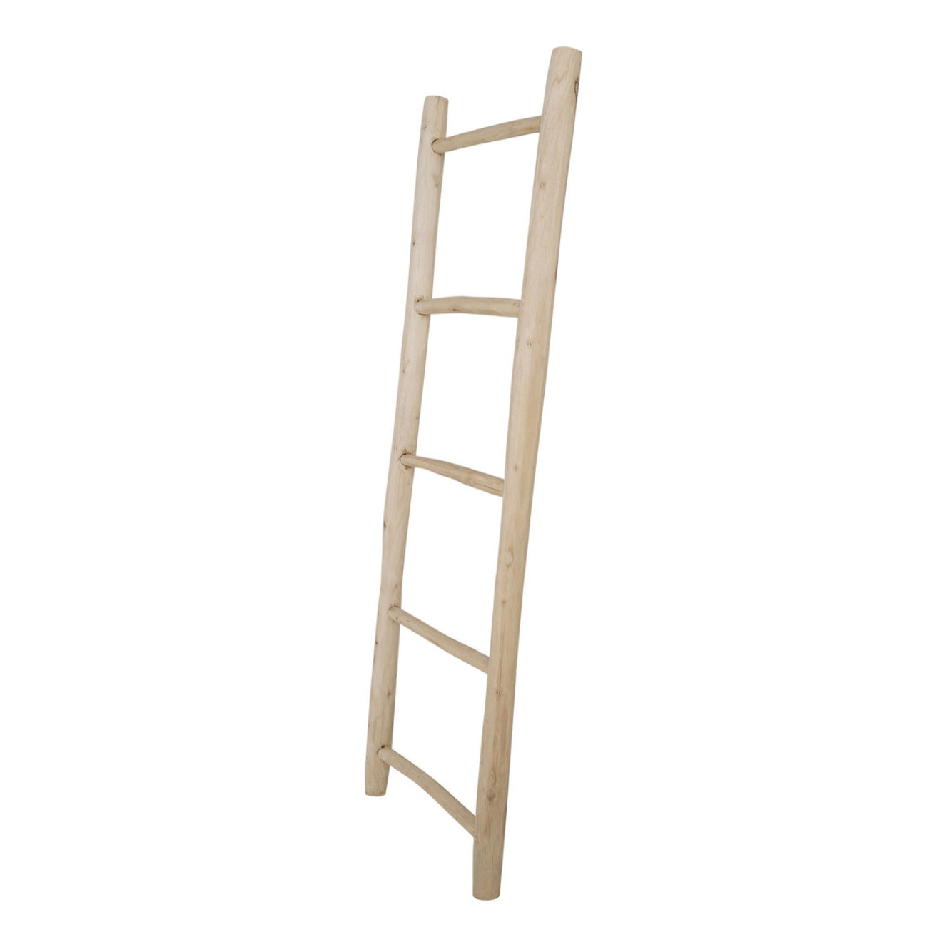 Scala decorativa in teak naturale 50x150 cm