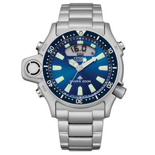 Reloj Citizen JP2000-67L Hombre Analogico/digital Cuarzo con Correa de Acero inoxidable