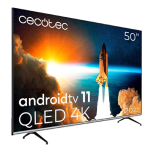 Smart TV de 50" TV V1 Series VQU10050S. Televisores QLED, Resolución 4K UHD, And