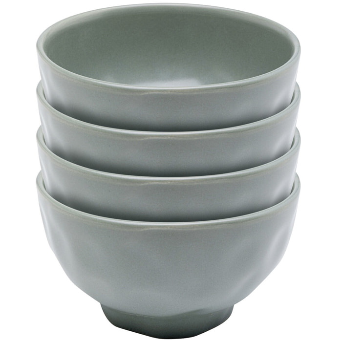 Bols Organic 15cm sauge set de 4 Kare Design