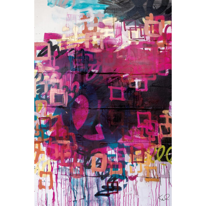 Tableau art cocher toutes les cases  Toile imprimée