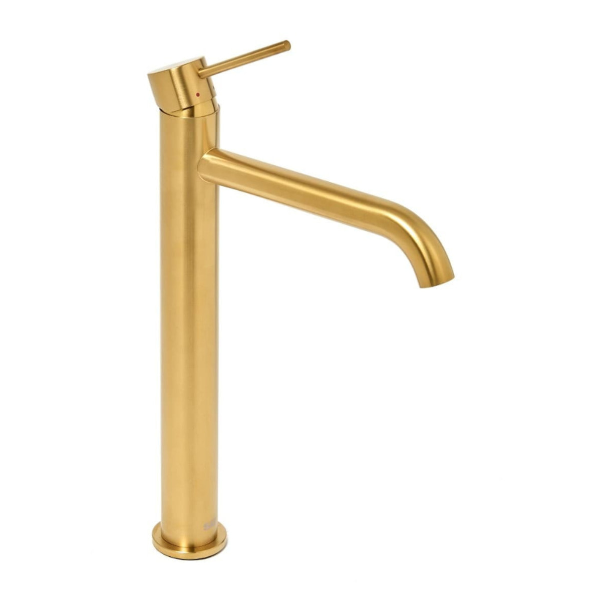 Aurum set mitigeur lavabo haut + mitigeur cuisine Ceramia Timeless acier inoxydable, douchette extractible, or  (SATBA185BG)